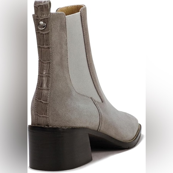 Donald Pliner NWOT Flower Boots in Smoke Sz 8 - Picture 2 of 11